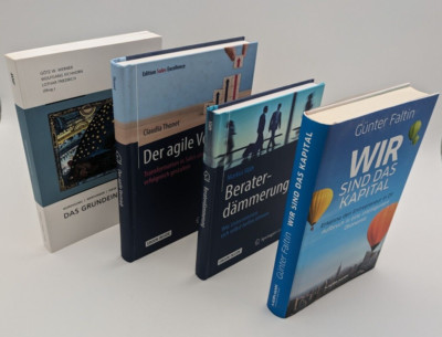 Wir sind das Kapital, Beraterdämmerung, Der agile Vertrieb, Das Grundeinkommen