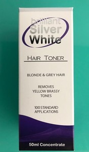 toner yellow hair brilliant 50ml brassy tone remove same silver