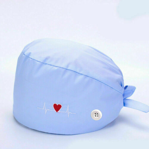 Unisex Nurse Doctor Hat Surgical Scrub Cap Medical Dentist Teeth Dental Cap UK - Picture 33 of 111