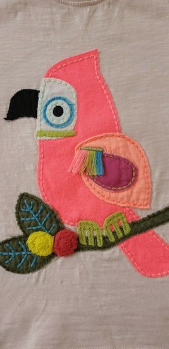 Girls Next Cute Parrot T.Shirt Age 1.5 - 2 Years - Picture 2 of 4