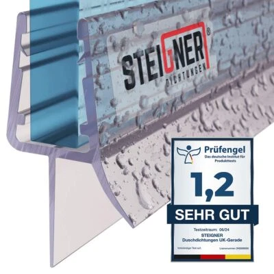 STEIGNER Guarnizione doccia curva rotonda idrorepellente guarnizione di ricambio guarnizione porta doccia