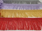 FRINGE TASSEL TRIM, FRINGING LACE, COLOUR OPTIONS 5" 12CM DROP (Style 06)