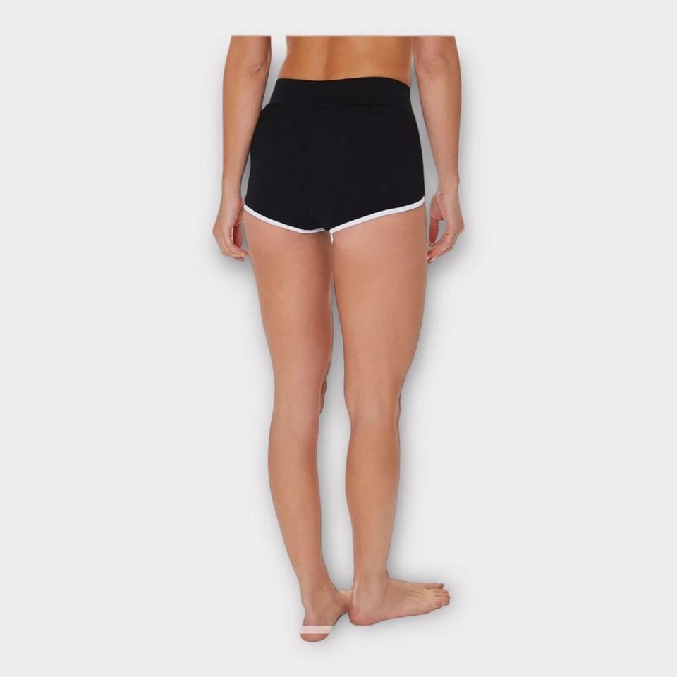 Wet Seal | Pantalones Cortos Vintage Y2K Active Stripe Ringer Dolphin | Medianos Foto 2 de 4