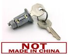 New Ignition Lock Cylinder For 46-66 Gm Truck Car w/Flat-Face Chrome w/Keys (B)