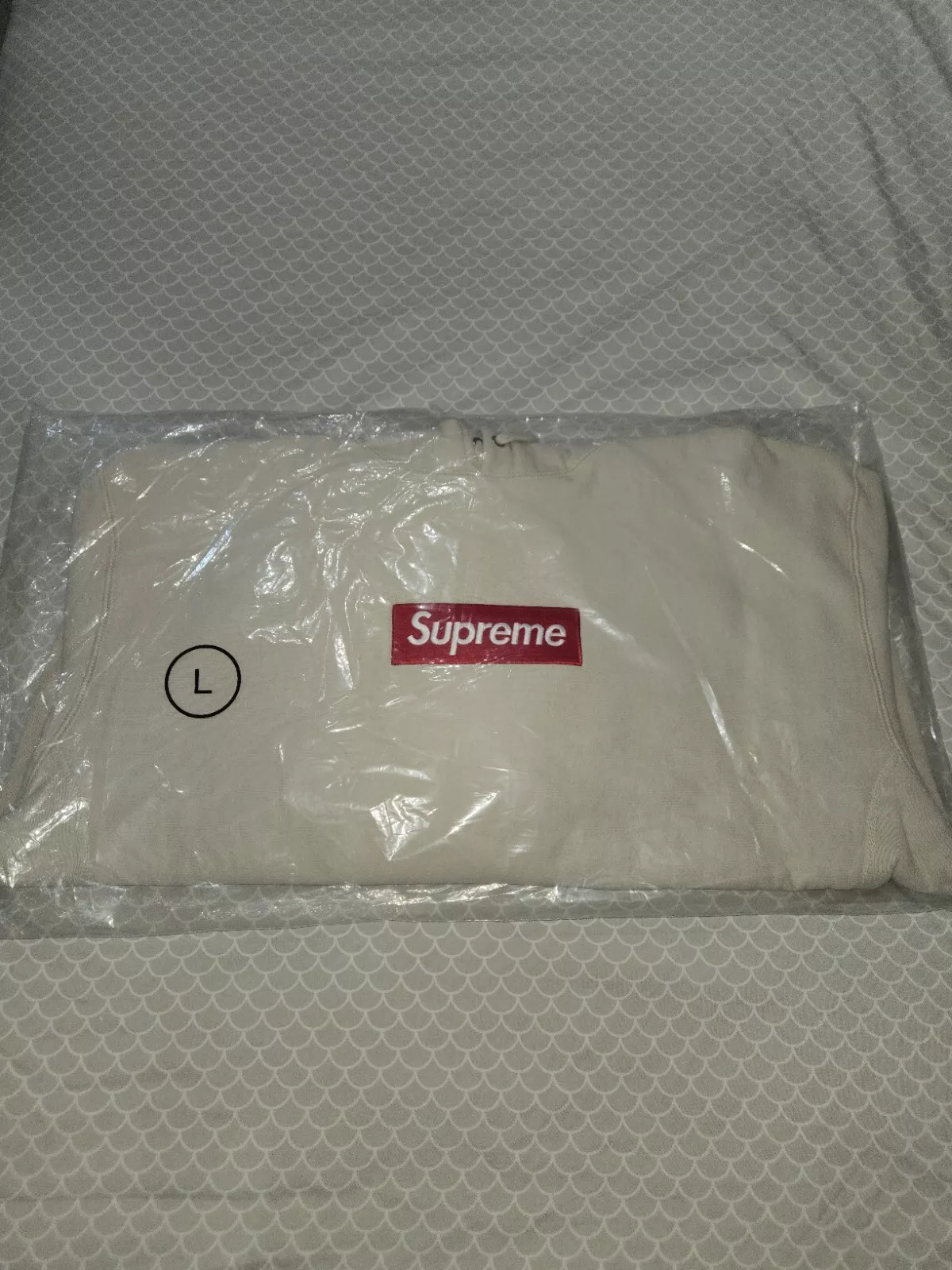 Sweat à capuche logo Supreme Box FW24 2024 pierre grande taille neuf commande
