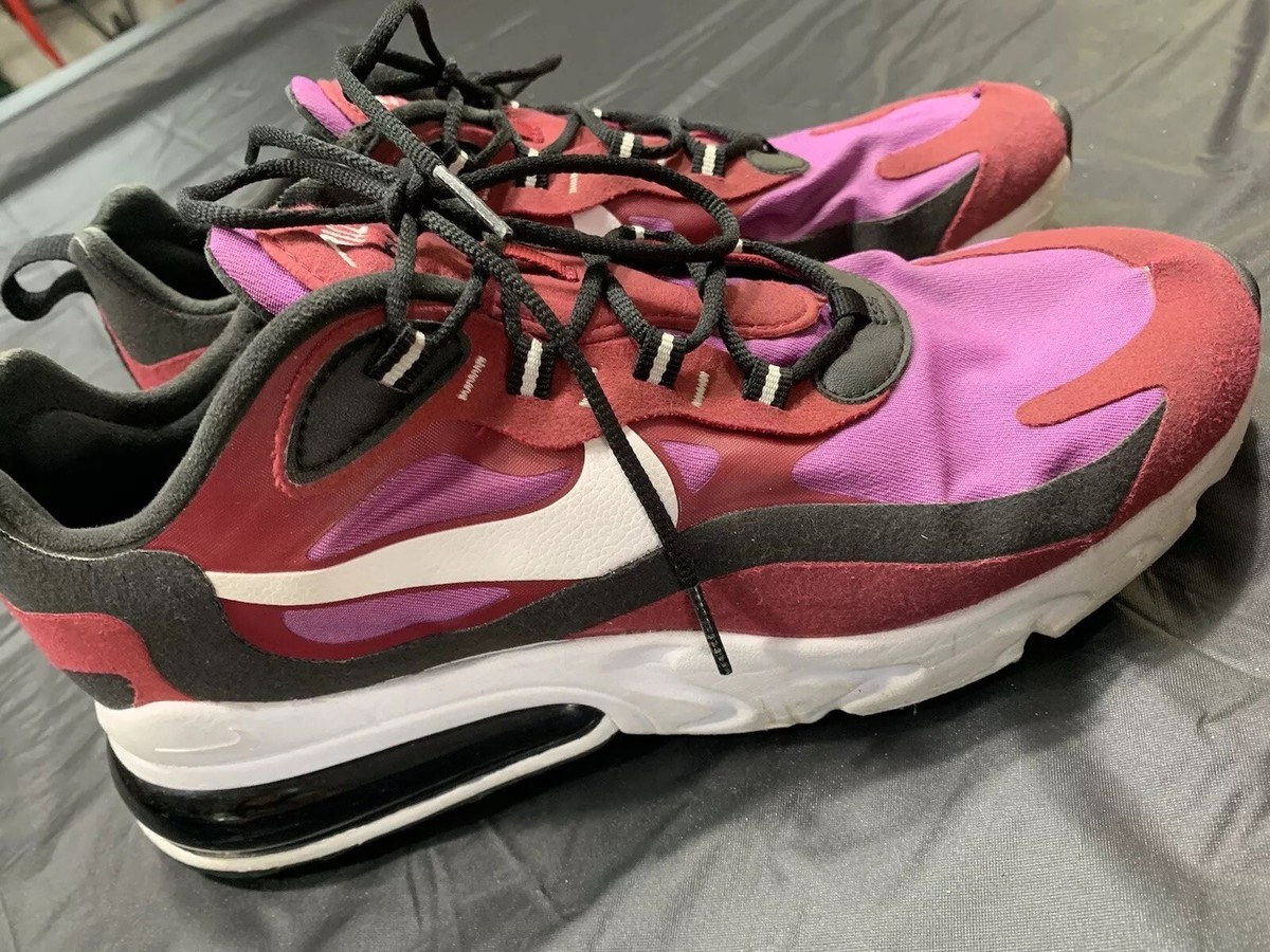 Nike Shoes Air Max 270 React Women's Red NIKE Air Max 270 React AT6174-600  Mystic Red Pink Blast Women's