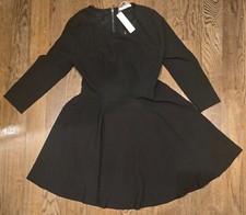 Short sexy black dress w/ Lacy back, Brand: B-Sharp, Size Large