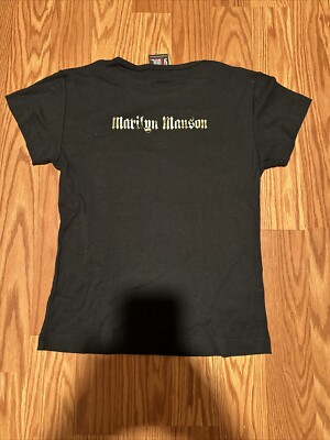 Vintage 90s-2000 Marilyn Manson Holy Wood Woman's T-Shirt One Size