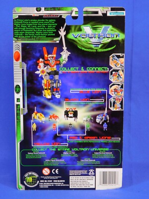 VOLTRON COLLECT & CONNECT 5-LION SET 1998 TRENDMASTERS MOC WITH