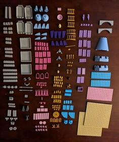 LEGO Disney Princess Cinderella&rsquo;s Romantic Castle 41055 Complete Set