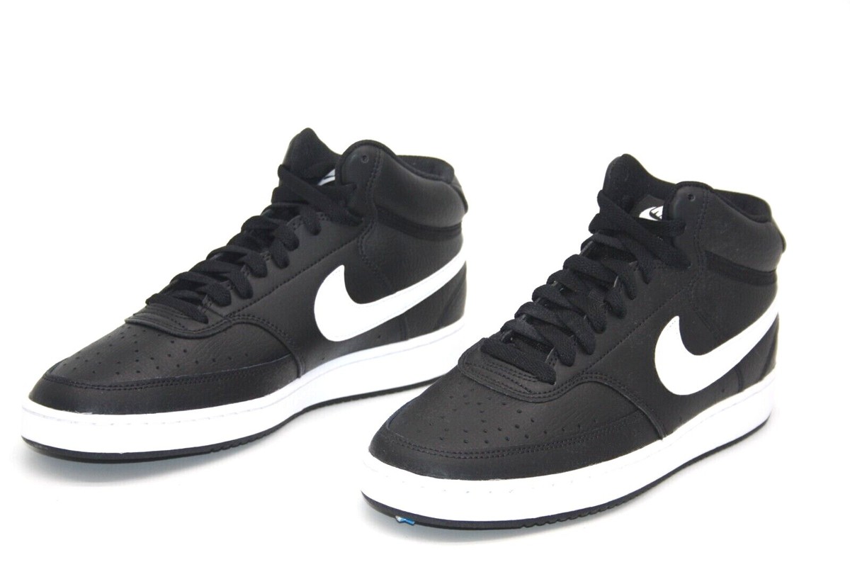 Nike Court Vision Next Nature Men's Mid-Top CD5466-001 BLACK/WHITE