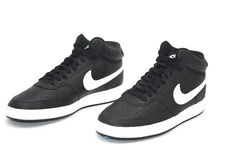 Nike Court Vision Next Nature Men's Mid-Top CD5466-001 BLACK/WHITE MENS SHOE