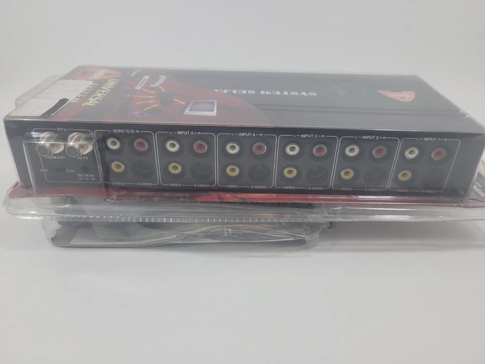 Arsenal Gaming 5 Input Universal System Selector AV RCA S-Video Ps2 N64 Xbox DVD - Image 3 of 4