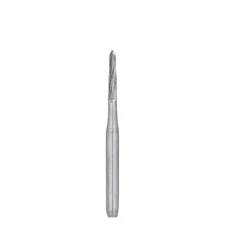 Brasseler 1171L FG Round-End Taper Fissure Carbide Burs (100/Pack)