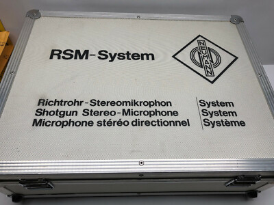Neumann RSM 191 Stereo Shotgun Microphone Kit #1 | eBay