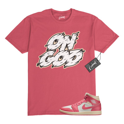 1 Guava Ice White Muslin Pink Salt Sail T Shirt Match ONGOD