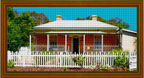 MILL HOUSE - cross stitch chart - Picture 2 of 2