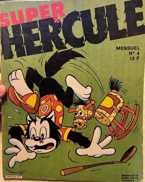 その他 SUPER HERCULE SUPER HERCULE Pif French Comics - rare vintage - issue N4 - 12F