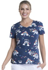 Slow Magical Dickies Scrubs V Neck Top DK700 SOML