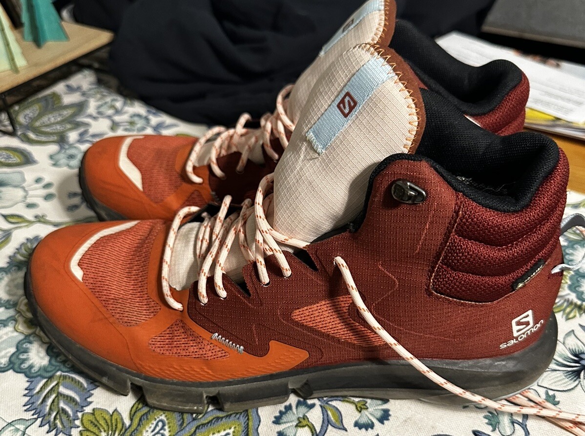 Scarpe da trekking sportive Salomon Predict Hike Mid GTX da donna taglia 11 414605