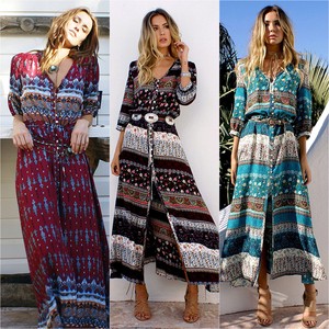 hippie maxi dress plus size