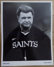 Mike Ditka Head Coach New Orleans Saints Autographed Photo