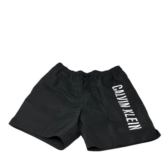 Calvin Klein 6999 5700 001 Men's Size Swim Tape Sport Shorts Black
