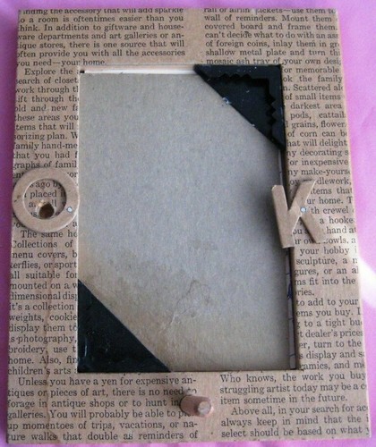 4X6 under glass Print antique couple Xmas shopping in wood frame 8 3/4"X 6 3/4" - Picture 2 of 2