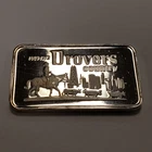1 oz .999 Silver Bar CH PF 1973 Drovers Country CHI Valcambi Switzerland - Q2204