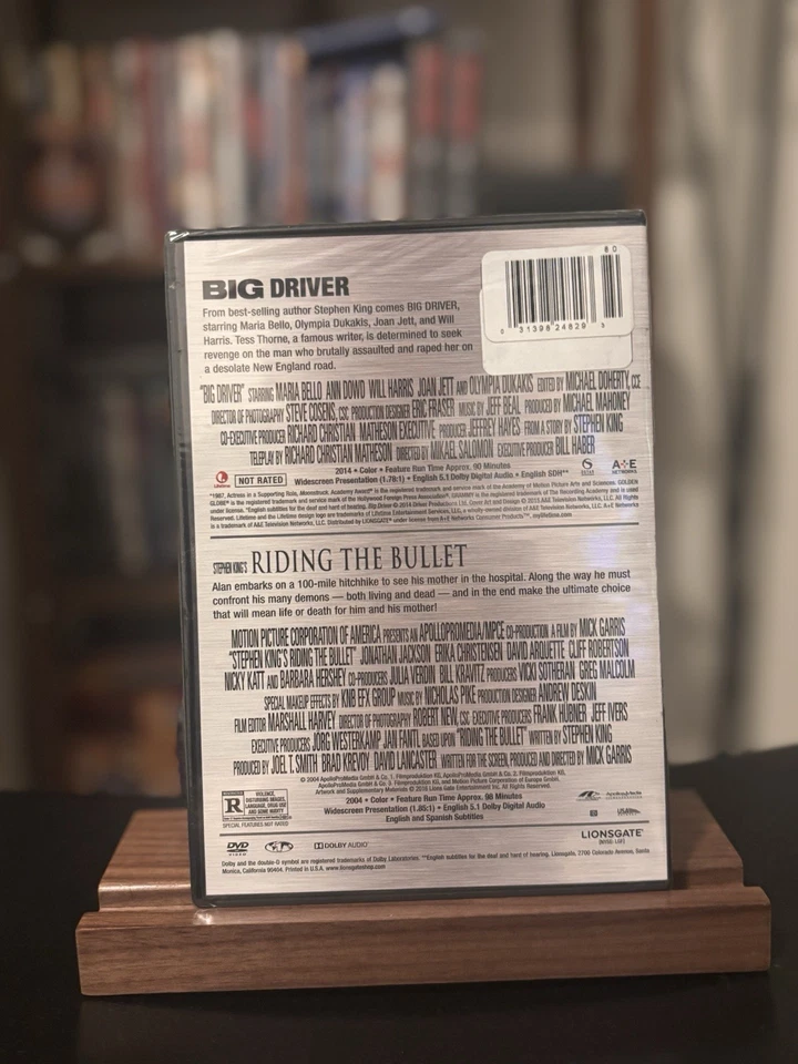 Big Driver/ Stephen King's Riding The Bullet - Double Feature [DVD] - Image 2 of 2