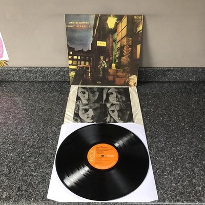 LP DAVID BOWIE THE RISE & FALL OF ZIGGY STARDUST SF 8287 UK 1ST PRESS EX/EX