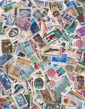 Lot of 50+ Mixed U.S. Stamps - USED Collection - Excellent Variety!