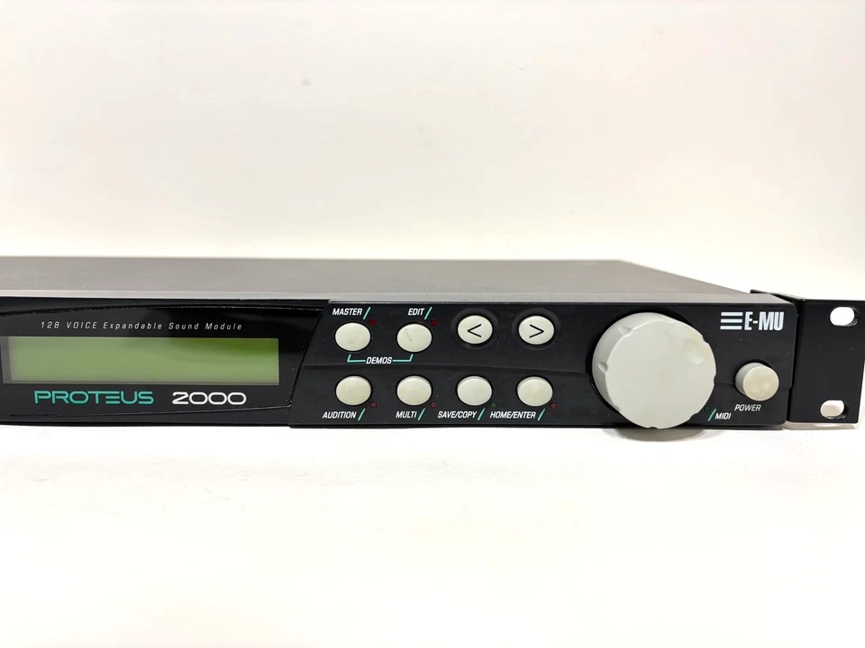 E-MU PROTEUS 2000 128-stimmiges erweiterbares Soundmodul Synthesizer aus Japan - Bild 3 von 4