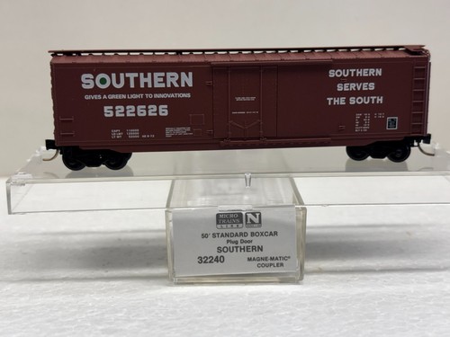 Micro trenes escala N MTL 32240 Southern 522626 vagón de caja con error de etiqueta de precio | Condition: New