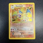 Vintage  Pokemon Charizard 4/102 Holo Rare Pokemon Base Set Card  1999 LP JY