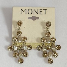 Nuovi orecchini pendenti goccia Monet regalo moda chic donna festa vacanze gioielli