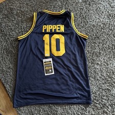CALIFORNIA GOLDEN BEARS-JUSTIN PIPPEN SIGNED AUTOGRAPHED BASKETBALL JERSEY JSA