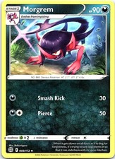 Morgrem Brilliant Stars 093/172 Uncommon Pokemon Near Mint Pokemon Card