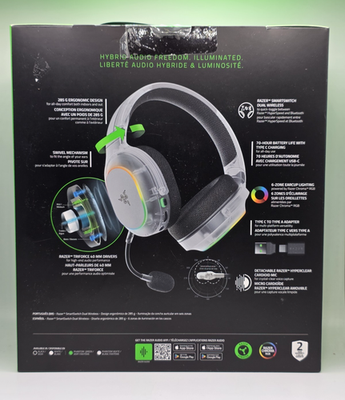 Razer Barracuda X Chroma Wireless Over-the-Ear Gaming Headset
