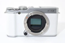 FUJIFILM X-A2 White Mirrorless Digital Camera Body 16.3MP APS-C CMOS