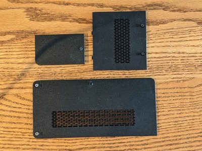 HP G60 Compaq CQ60 OEM Laptop Bottom Covers Case Doors Panels Set With Screws
