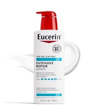 Eucerin Intensive Repair Body Lotion for Very Dry Flaky Skin Fragrance Free 16.9