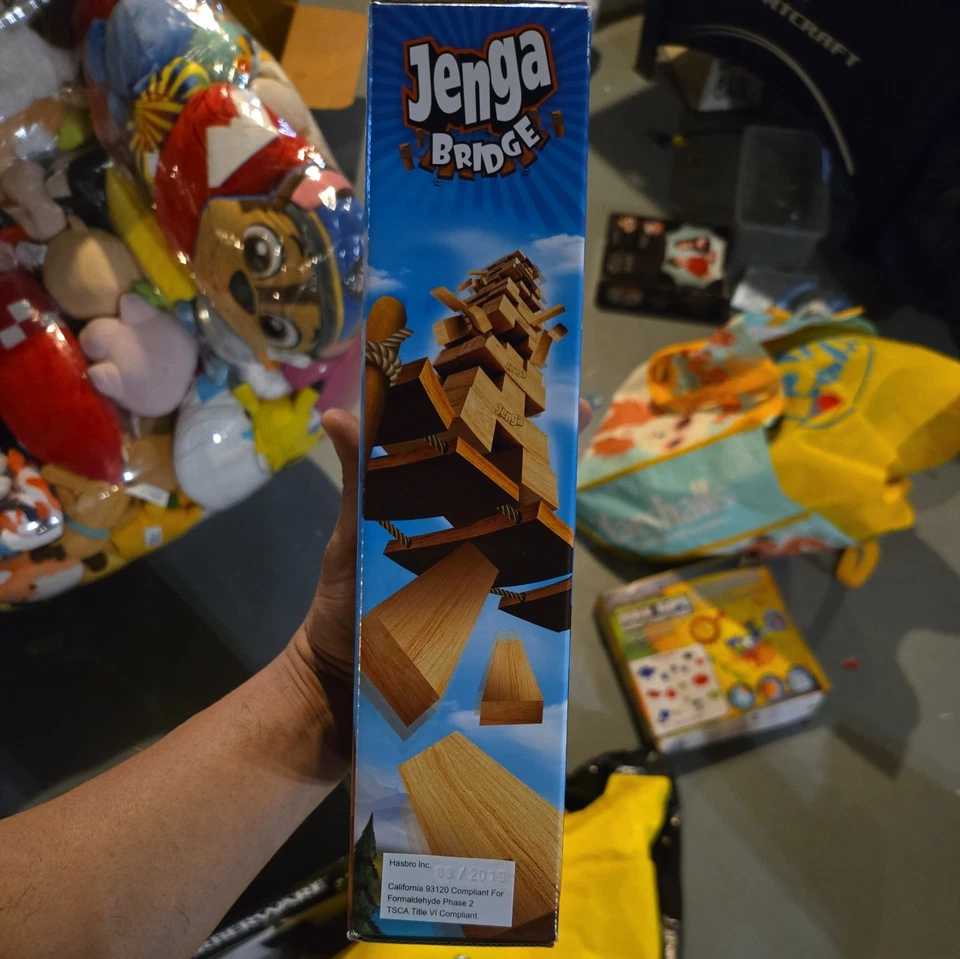 JENGA BRIDGE GAME “Sways As You Play” by Hasbro Gaming BRAND NEW SEALED - Image 2 of 4