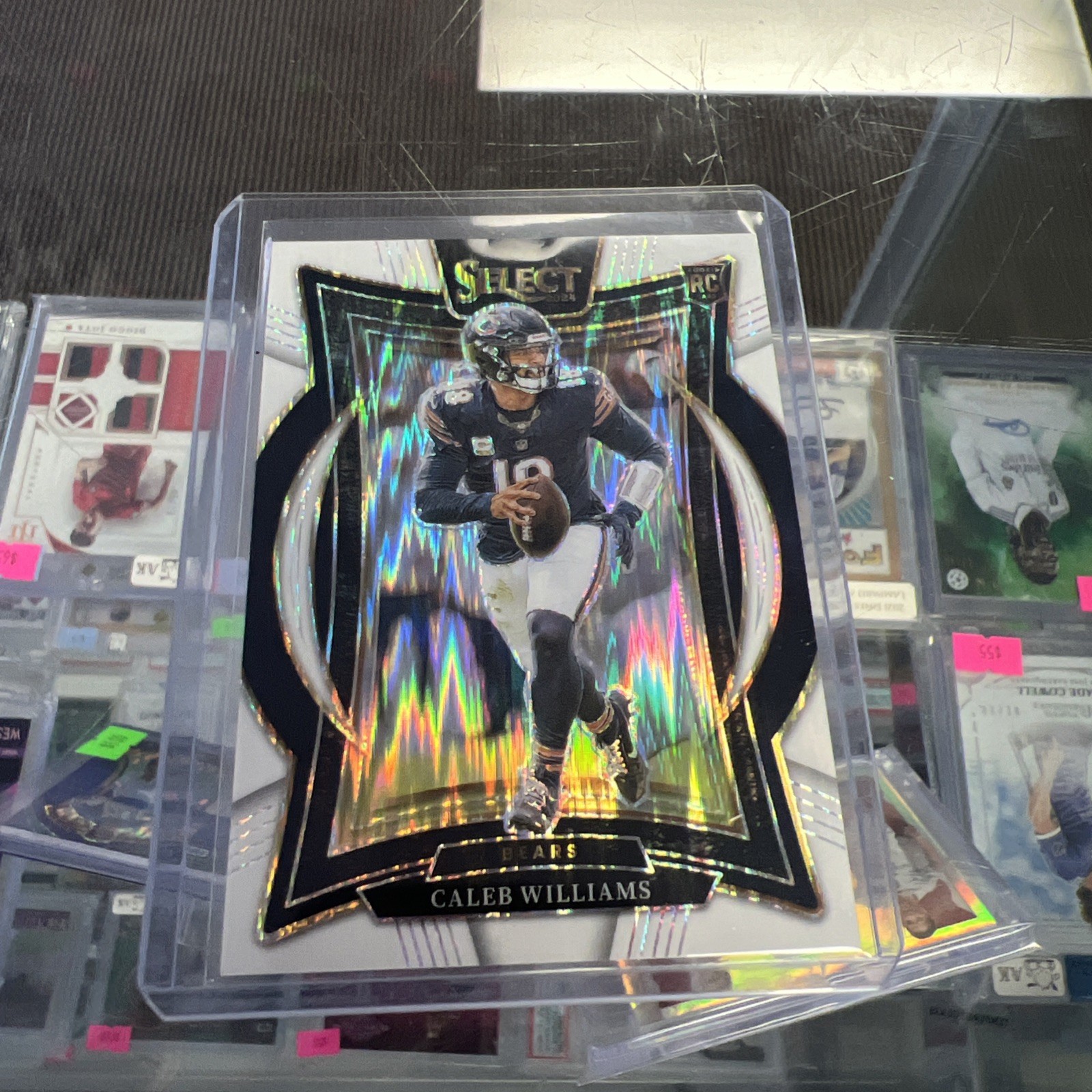 AUCTION #44-	CALEB WILLIAMS 2024 SELECT WHITE ROOKIE /199 CONCOURSE