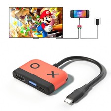 Switch Dock for Nintendo Switch 2,Portable TV Docking Station Replacement wit...