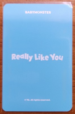 BABYMONSTER RUKA HELLO MONSTERS LIMITED REALLY LIKE YOU EXCLUSIVE