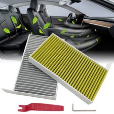 Cabin Air Filter fits for Tesla Model 3/Y with Activated Carbon Fit for