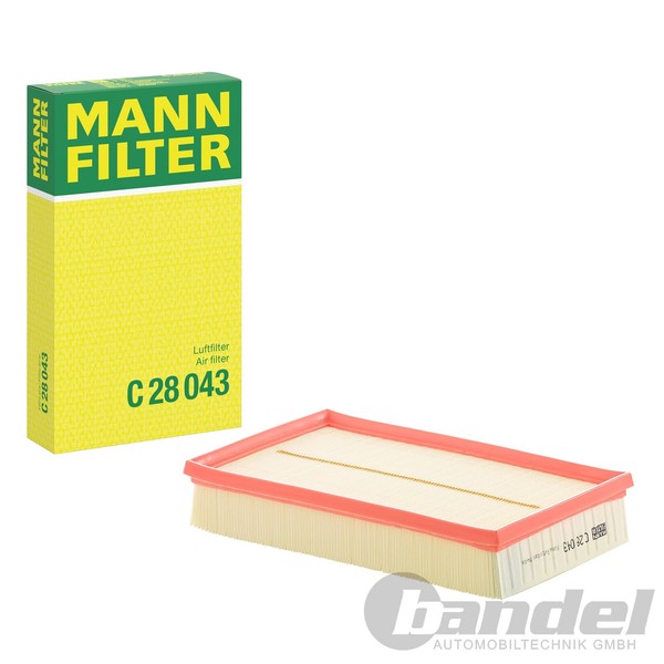 Mann Luftfilter C28043 FüR Vw Golf Vii+Viii Audi A1 A3 Seat Leon Skoda Octavia-image