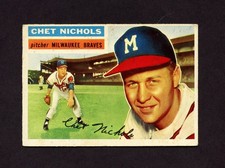 1956 Topps #278 Chet Nichols VGEX