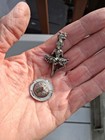 RARE! VINTAGE GODINGER BEATRIX POTTER PEWTER BIRTHDAY CANDLE HOLDERS W/TIN — photo 6
